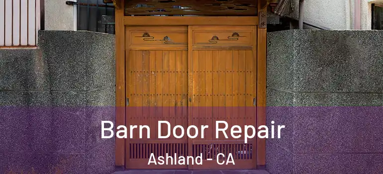  Barn Door Repair Ashland - CA
