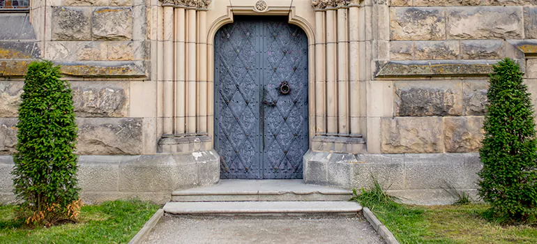 Traditional Double Front Doors in Ashland, CA