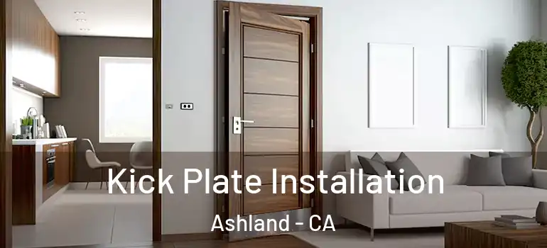  Kick Plate Installation Ashland - CA