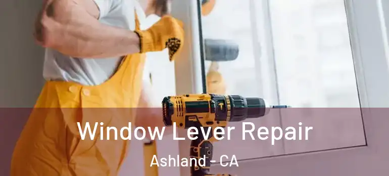  Window Lever Repair Ashland - CA